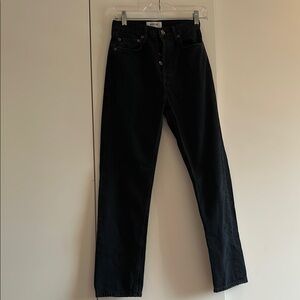 Agolde Black Boyfriend Jeans